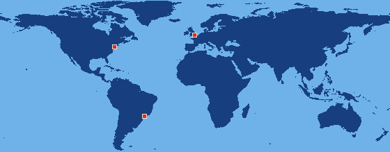 Map of our stores